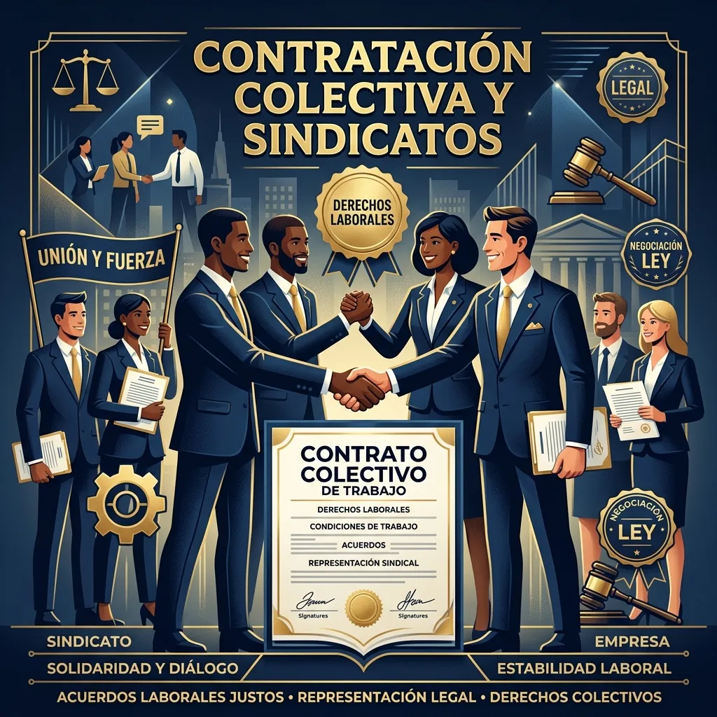 Contratación Colectiva y Sindicatos.