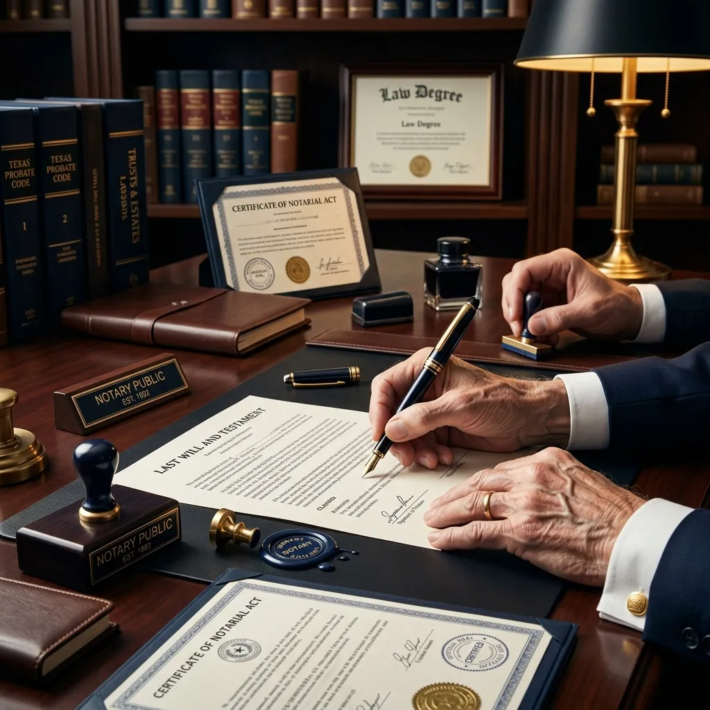 Otorgamiento Notarial de Testamentos